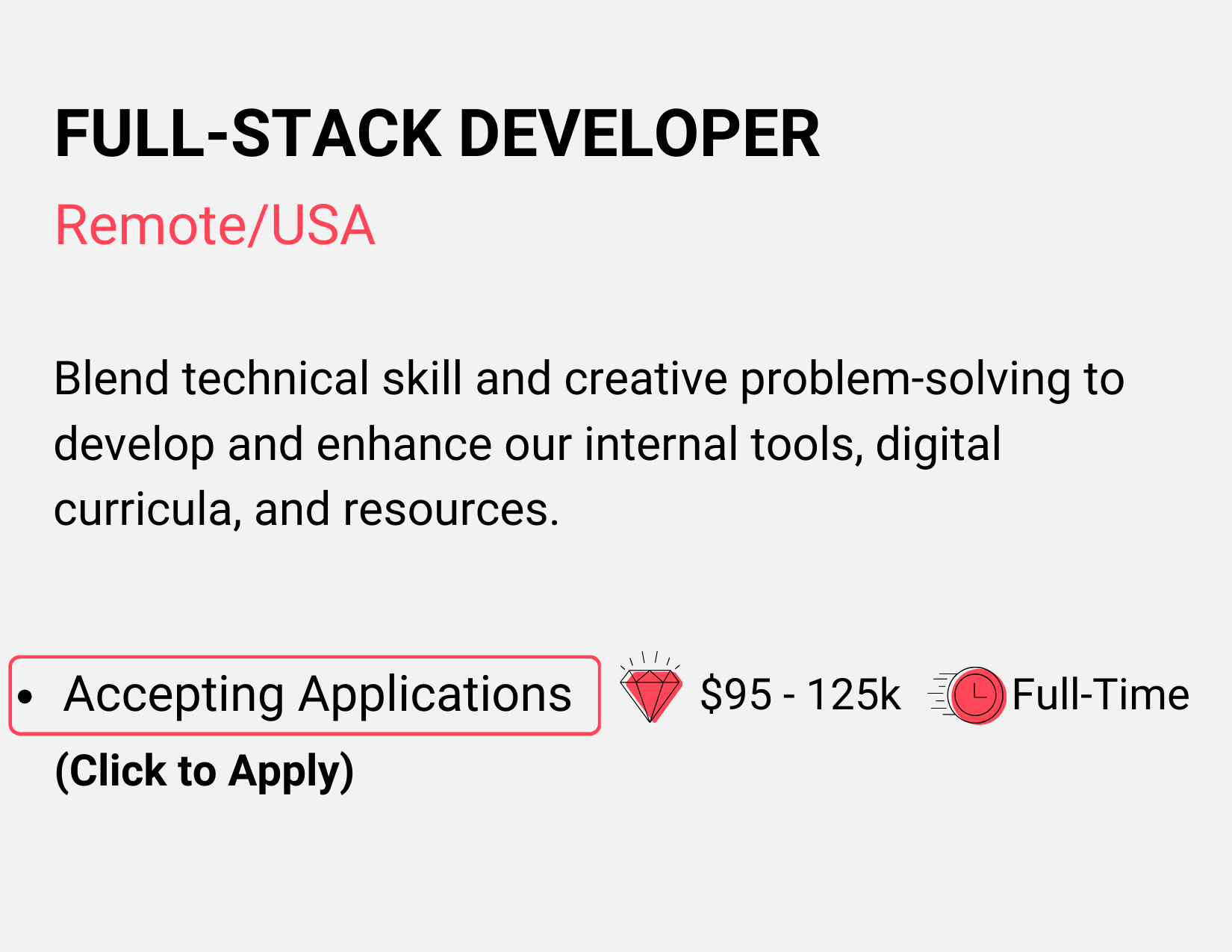 Full-Stack Developer-open