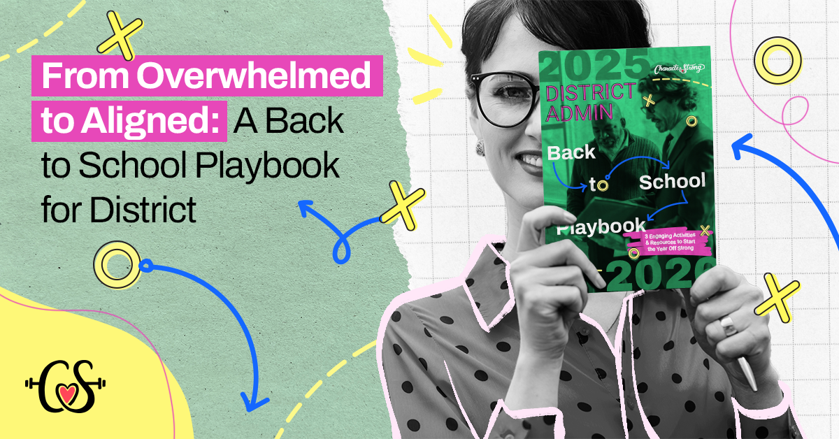 Lady holding a distritc admin playbook 