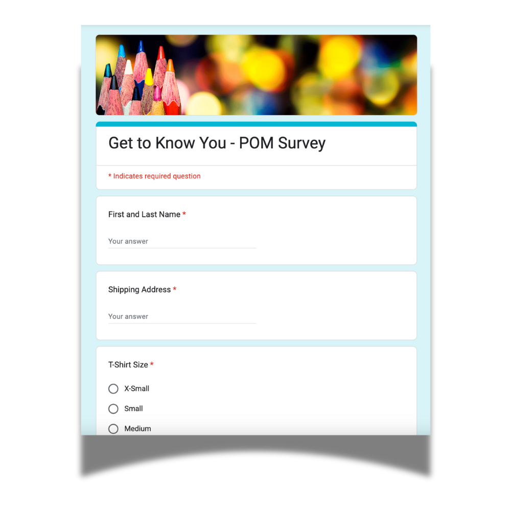GTKY Survey GTKY Survey