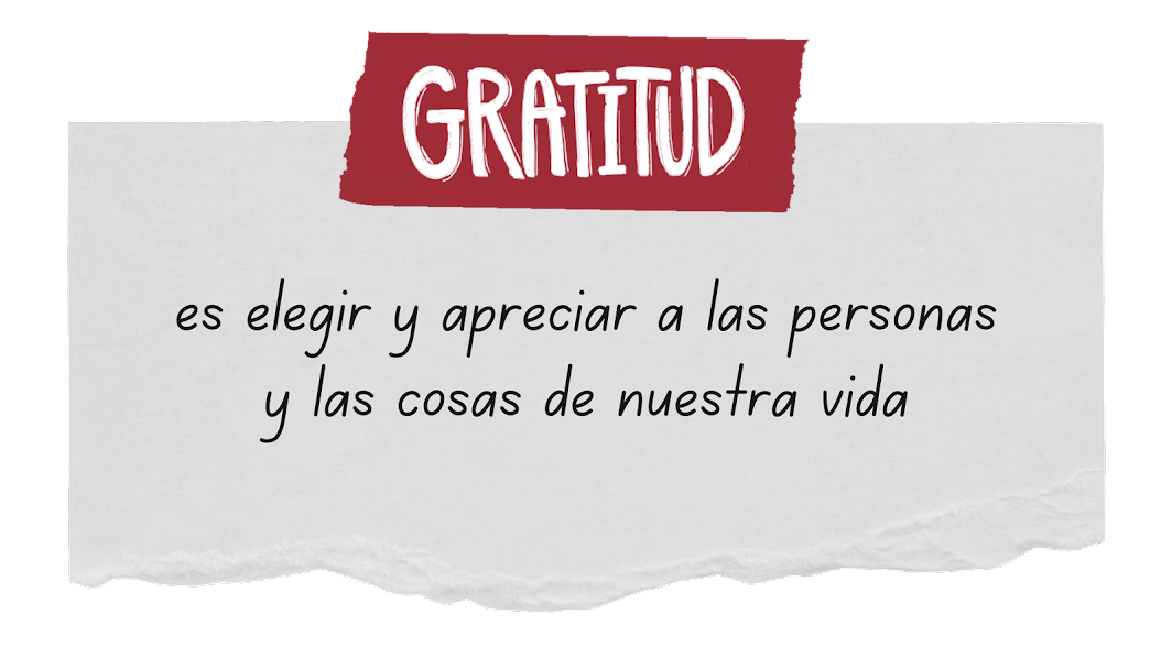 Gratitud Spanish