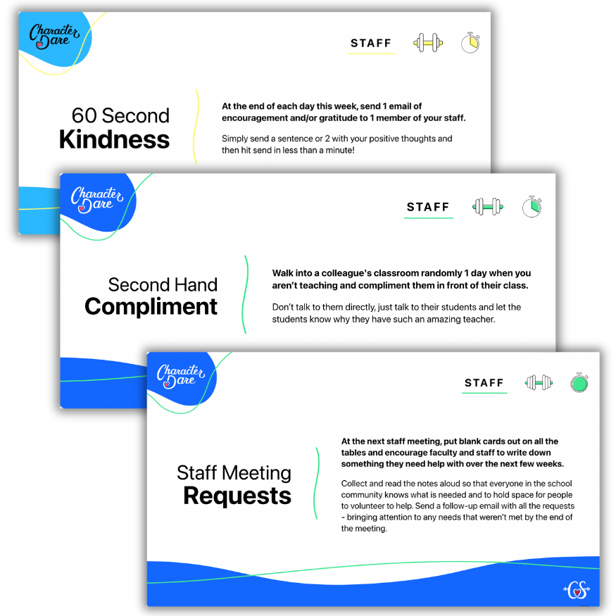 Kindness Staff Dares (1)